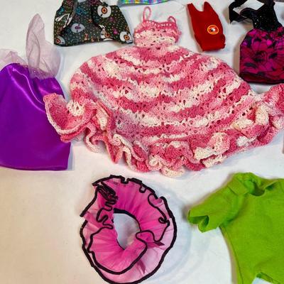 Barbie Clothing & Hair Accessory Lot