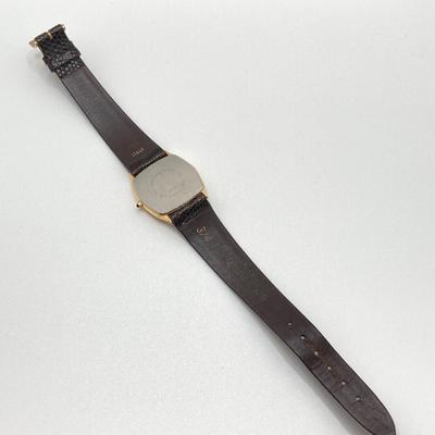 LOT 27J: Jules Jurgenson Watch with Brown Leather Band