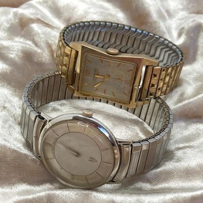 LOT 39J: Pair of Vintage Longines Watches
