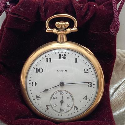 LOT 42J: Vintage Elgin Pocket Watch