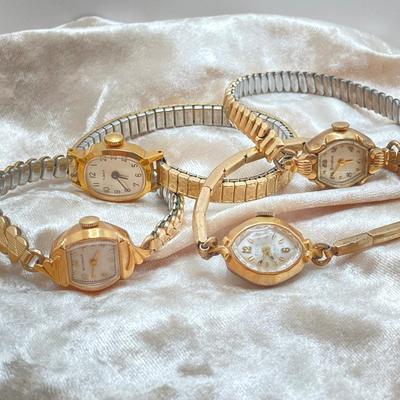 LOT 46J: Ladies Watch Collection - Bulova, Timex and More
