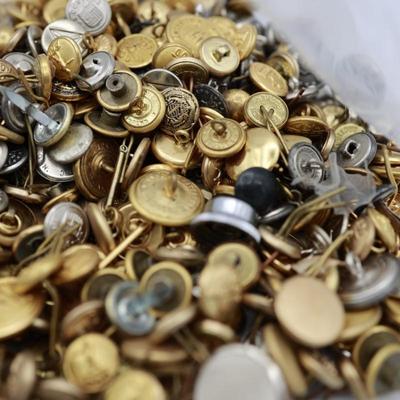 Assortment of Military Uniform Buttons