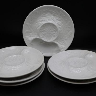 Vintage Italian Artichoke Plates - Set of (6)