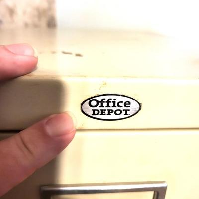 Office Depot 4 Drawer Metal File Cabinet