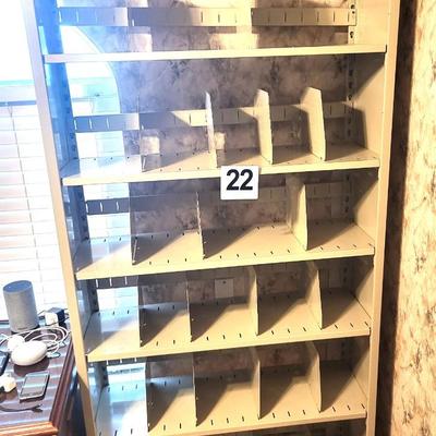 Sliding Lateral 6 Level File Cabinet