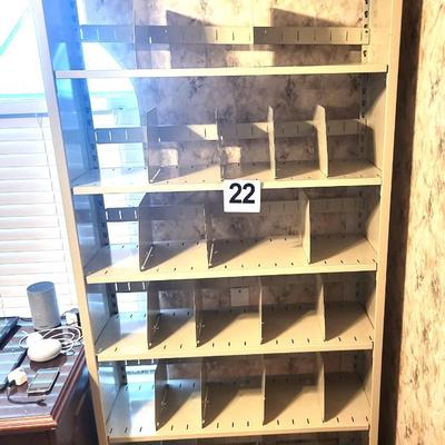 Sliding Lateral 6 Level File Cabinet