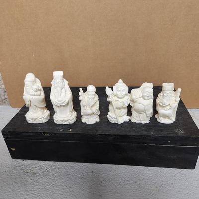 Feng Shui set of 6 figurines