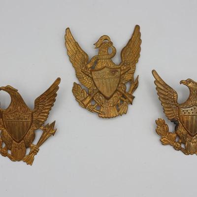 US Army Shako Helmet Plates