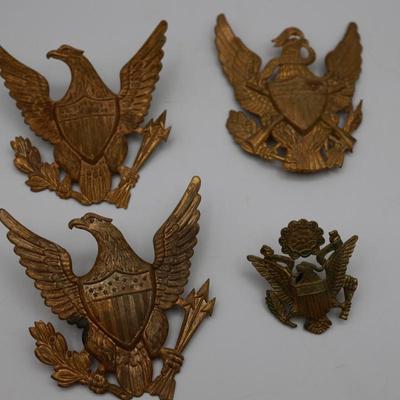 US Army Shako Helmet Plates