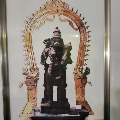 Wall Art with Clock