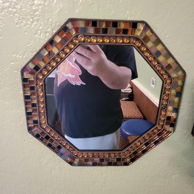 Clock With 2 Matching Mirrors