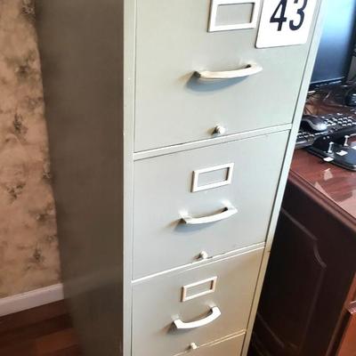 4 Drawer Metal File Cabinet