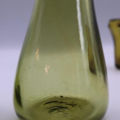 Hand Blown Vases & Cup
