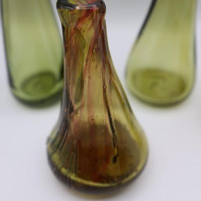 Hand Blown Vases & Cup