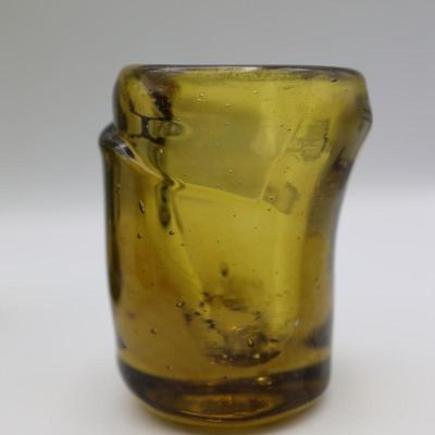 Hand Blown Vases & Cup