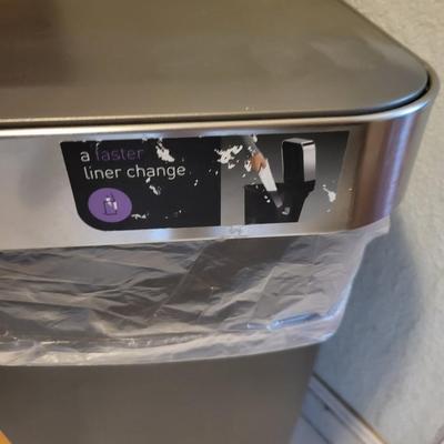 RCA Mini Fridge, Sunbeam Microwave and Simplehuman Waste Can