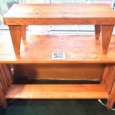 2 Wood Tables