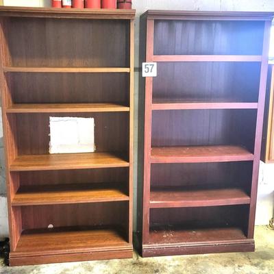 2 Wood Shelves