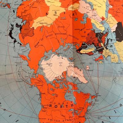 Collection of WWII Maps Printed in 1942