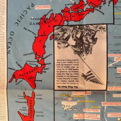 Collection of WWII Maps Printed in 1942