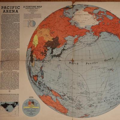 Collection of WWII Maps Printed in 1942