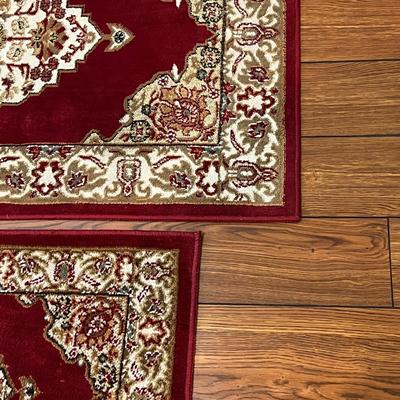 HOME DYNAMIX ~ Pair (2) Entryway Rugs