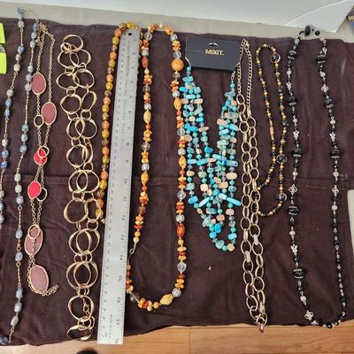 Large lot Costume Jewelry Trifari Mixit Earrings Necklaces