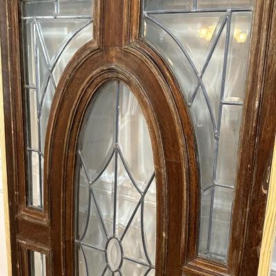 Antique Solid Mahogany Window / Transom ~ Excellent