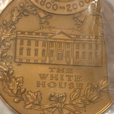 Heavy Presidential Paperweights Collectibles Lot