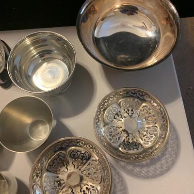 Large Lot - Silver Plate / Pewter Collectibles Lot