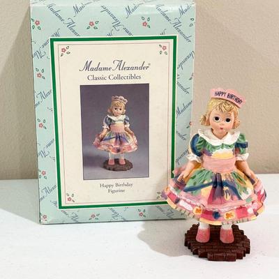 MADAME ALEXANDER ~ Happy Birthday Figurine