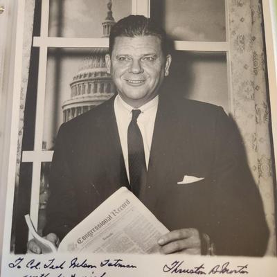 Autographed Photograph of Kentucky Senator Thurston B. Morton