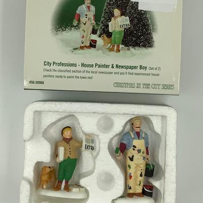 City Professionals - Hose Painter and Newspaper Boy