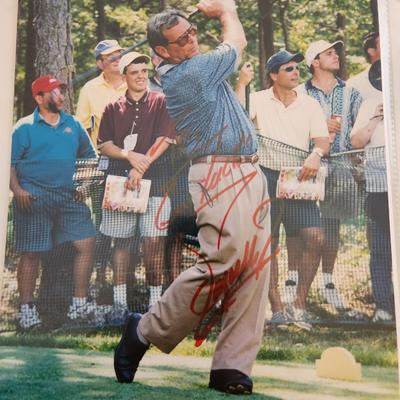 Authographed Photograph of Fuzzy Zoeller