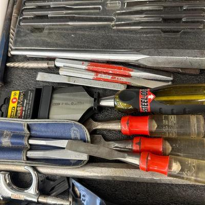 Lot 953 Tools Hammers, Punches, mIsc. tools