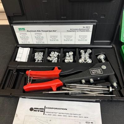 Lot 959 Tools including Greenlee knock out punch set