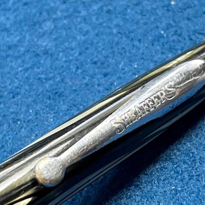COOL STRIATED BLACK AND GREY BODY SHEAFFER'S MECHANICAL PENCIL 
