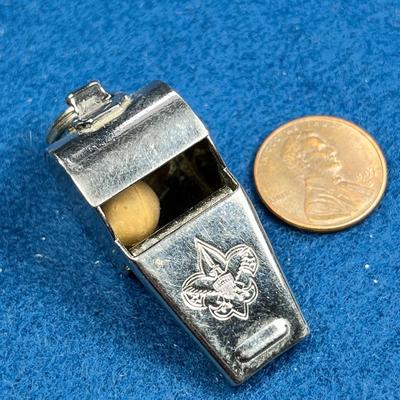 METAL BOY SCOUT WHISTLE