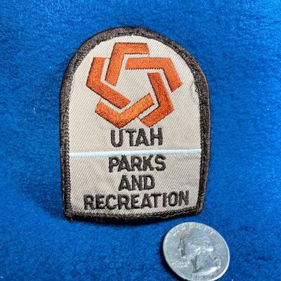 FABRIC UTAH PARKS AND RECREATION PATCH