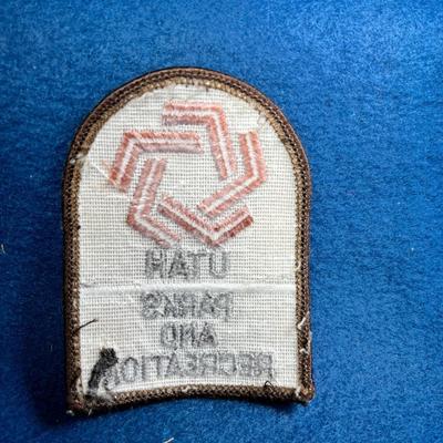 FABRIC UTAH PARKS AND RECREATION PATCH