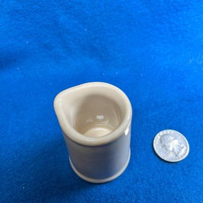 SMALL OFF WHITE CERAMIC CREAMER