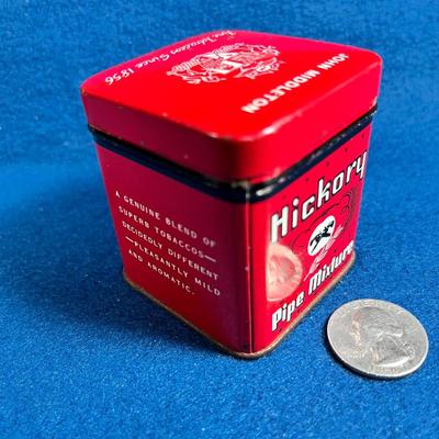 VINTAGE HICKORY PIPE MIXTURE TIN