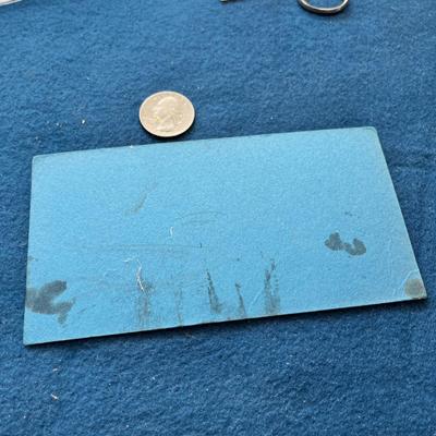 VINTAGE ADVERTISING INK BLOTTER "MRS. STEWART'S LIQUID BLUING" 