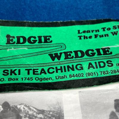 NEW IN PACKAGE "EDGIE WEDGIE" SKI TEACHING AIDS
