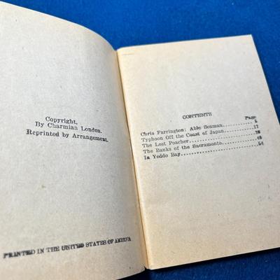 JACK LONDON "STORIES OF SHIPS AND THE SEA" LITTLE BLUE BOOK #1169