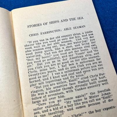 JACK LONDON "STORIES OF SHIPS AND THE SEA" LITTLE BLUE BOOK #1169