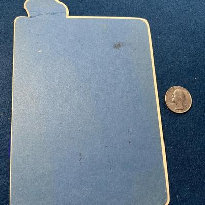 CUTE VINTAGE DUTCH BOY INK BLOTTER WITH FELT PANTS