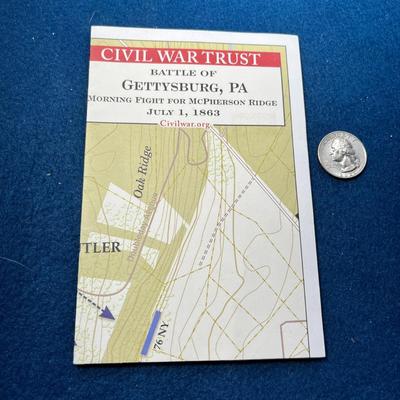 CIVIL WAR TRUST "BATTLE OF GETTYSBURG, PA" MAP