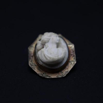 Vintage Cameo Brooch & Ring