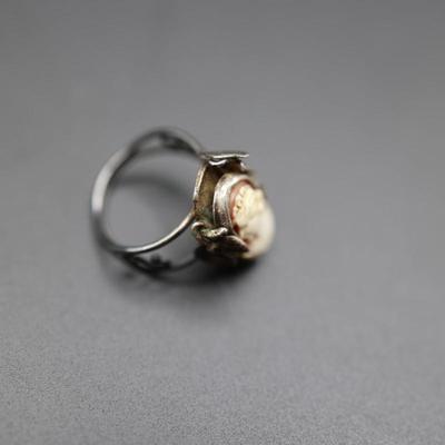 Vintage Cameo Brooch & Ring